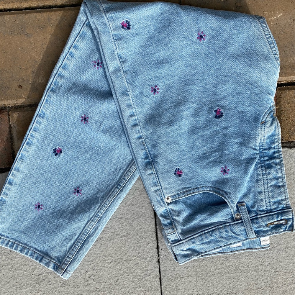 Lucky Brand Flower Jeans